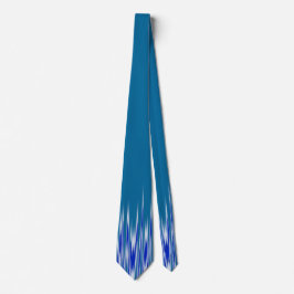 ファイアと雨の抽象芸術デジタルジグザグザグザグザグバイサイド ネクタイ