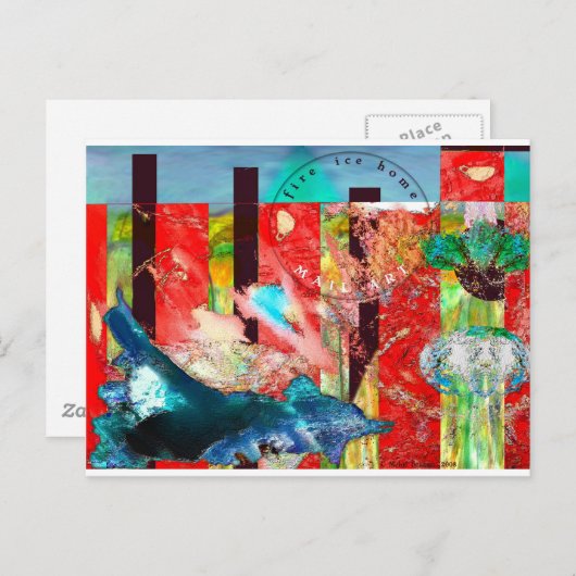 ファイアアイスホーム ポストカード (正面/裏面)