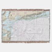 ファイアアイランドのライトから海辺までの航海のグラフ12326 スローブランケット (正面)