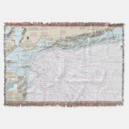 ファイアアイランドのライトから海辺までの航海のグラフ12326 スローブランケット