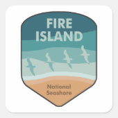 ファイアアイランドナショナルシーショアニューヨークシーグルス スクエアシール (正面)