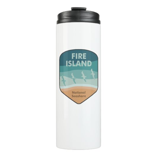 ファイアアイランドナショナルシーショアニューヨークシーグルス タンブラー (正面)