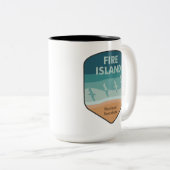 ファイアアイランドナショナルシーショアニューヨークシーグルス ツートーンマグカップ (正面右)