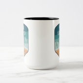 ファイアアイランドナショナルシーショアニューヨークシーグルス ツートーンマグカップ (中央)