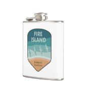 ファイアアイランドナショナルシーショアニューヨークシーグルス フラスク (左)