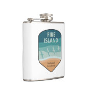 ファイアアイランドナショナルシーショアニューヨークシーグルス フラスク (右)