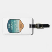 ファイアアイランドナショナルシーショアニューヨークシーグルス ラゲッジタグ (正面横)