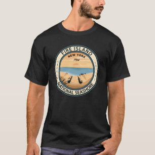 ファイアアイランドナショナルシーショアニューヨークバッジ Tシャツ