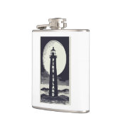 ファイアアイランドライトハウスニューヨークムーン フラスク (左)