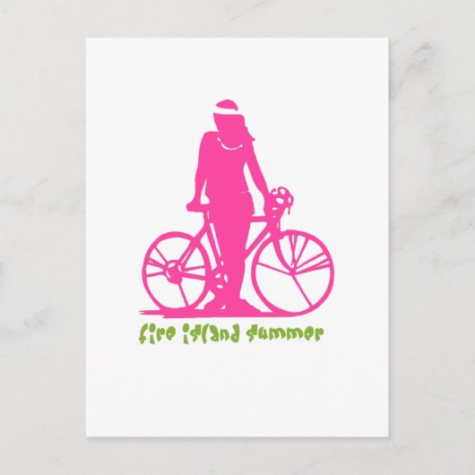ファイアアイランド夏 ポストカード (正面)