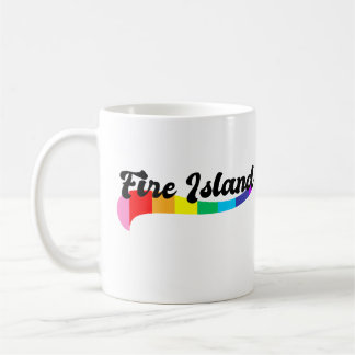 ファイアアイランド ゲイ プライド クィア ビーチ LGBTQ 旅行 コーヒーマグカップ