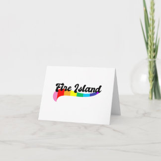 ファイアアイランド ゲイ プライド クィア ビーチ LGBTQ 旅行 サンキューカード