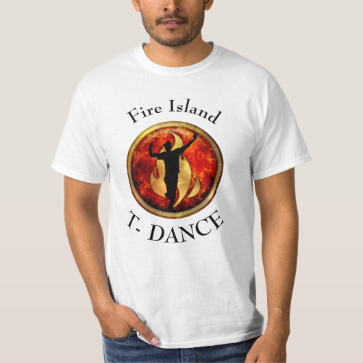 ファイアアイランドTダンスTシャツ Tシャツ (正面)