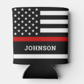 ファイアアカデミー卒業生薄赤線クーラーボックス 缶クーラー (裏面)