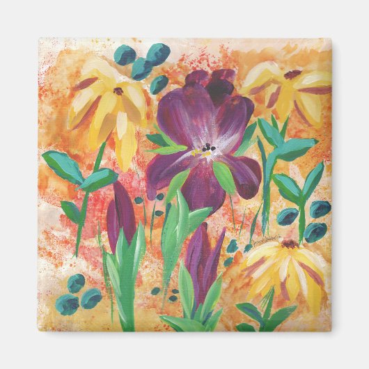 ファイアアンドアイリスカスタムマグネット マグネット (正面)