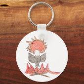 ファイアイーグル キーホルダー (正面)