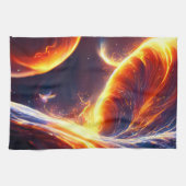 ファイアウォーター宇宙 キッチンタオル (横)