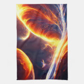 ファイアウォーター宇宙 キッチンタオル (縦)