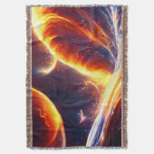 ファイアウォーター宇宙 スローブランケット (正面縦)