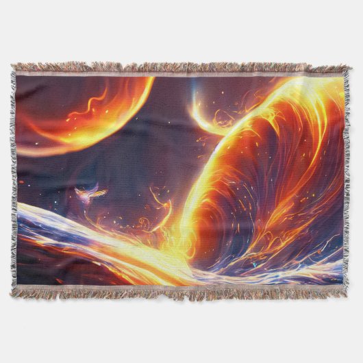 ファイアウォーター宇宙 スローブランケット (正面)