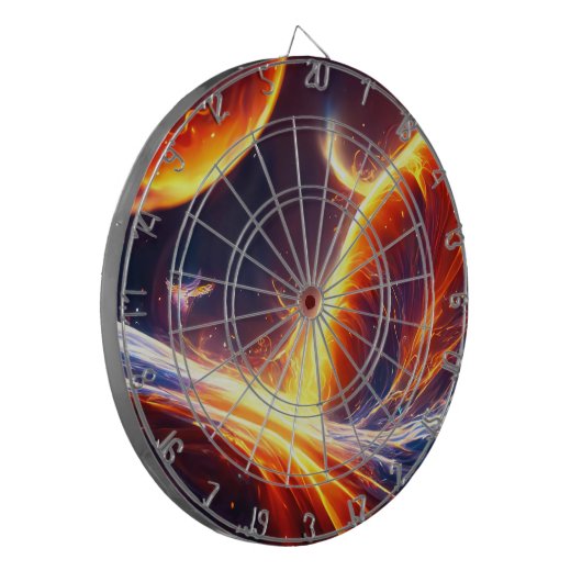 ファイアウォーター宇宙 ダーツボード (正面左)