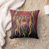 ファイアウルフ クッション (ブランケット)