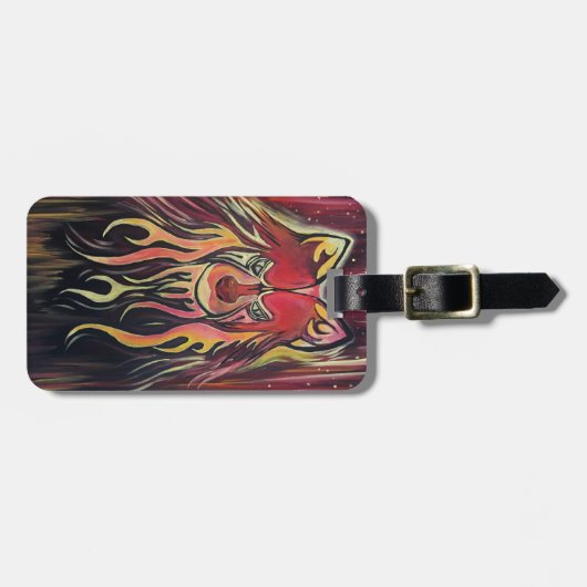 ファイアウルフ ラゲッジタグ (正面横)