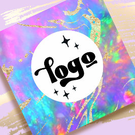 ファイアオパールの名刺 スクエア名刺