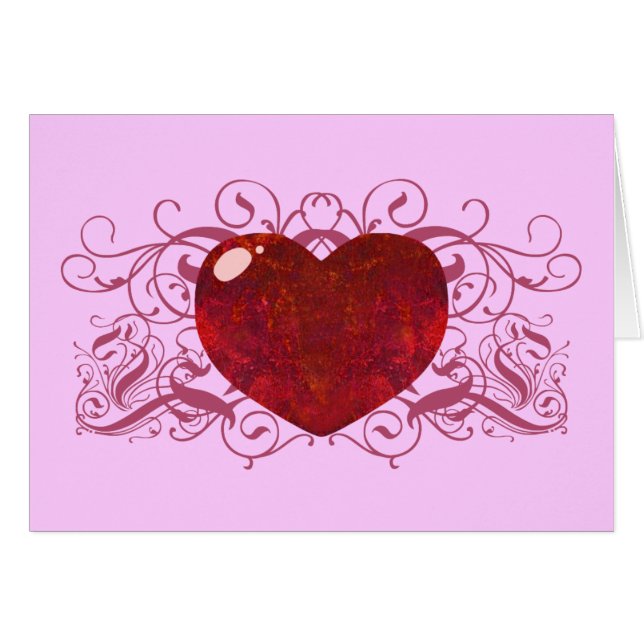 ファイアオパールハート (正面横)