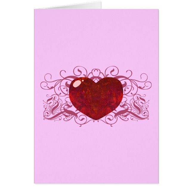 ファイアオパールハート (正面)