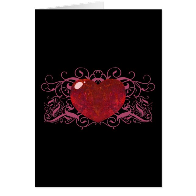 ファイアオパールハート (正面)