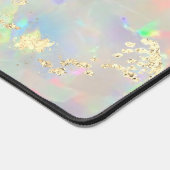 ファイアオパールフェイクチョンキーグリッター デスクマット (コーナー)