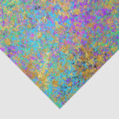 ファイアオパールフェイク宝石金ゴールド虹色 薄葉紙 (詳細)