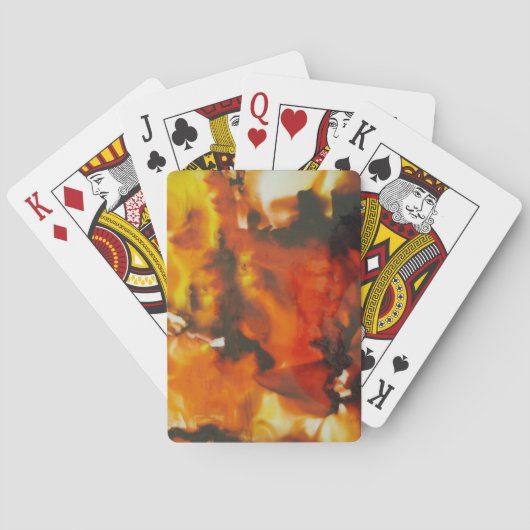 ファイアオンガラスクラシックトランプ トランプ (裏面)