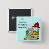 ファイアカスタマイズファイター2ndバースデーボタン 缶バッジ (正面&裏面)