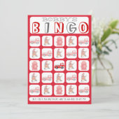 ファイアカスタムートラックビンゴゲームカードで記入 (スタンド正面)