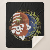 ファイアキツネレッドパンダシャーパブランケット3サイズ シェルパブランケット (正面)