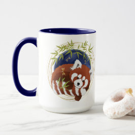ファイアキツネレッドパンダ15oz mug マグカップ