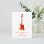 ファイアクールギターメリークリスマス シーズンポストカード (スタンド正面)