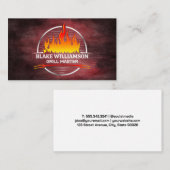 ファイアグリル | レストラン 名刺 (正面/裏面)