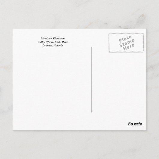 ファイアケーブファンタム ポストカード (裏面)