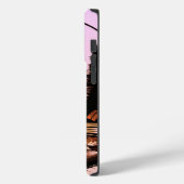 ファイアサイドのエレガンスはっきりした：炎プリントデザイン Case-Mate iPhoneケース (裏面 / 左)