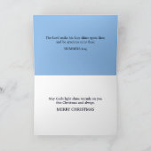 ファイアサイド信仰ポーラベアペンギンのクリスマス シーズンカード (内部)