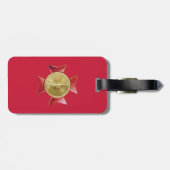 ファイアサブトラント1ブグルマルチーズクロス ラゲッジタグ (裏面横)