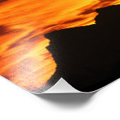 ファイアサンセットフォトプリント フォトプリント            (角)