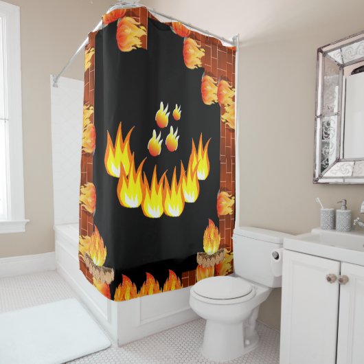 ファイアシャワーカーテン シャワーカーテン (インサイチュ)