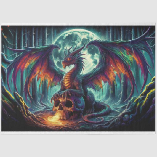 ファイアスカルドラゴン 薄葉紙 (正面)