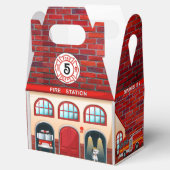 ファイアステーションハウス |消防士の誕生日パーティー フェイバーボックス (オープン)