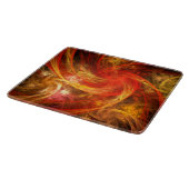 ファイアストームノヴァ抽象芸術アート長方形 カッティングボード (角)