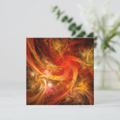 ファイアストームノヴァ抽象芸術アート (スタンド正面)